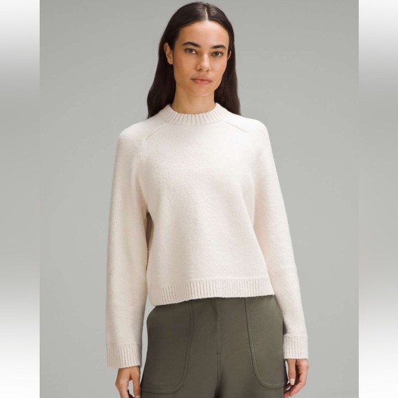 lululemon athletica Sweaters - Brushed Cotton Merino Blend Crewneck